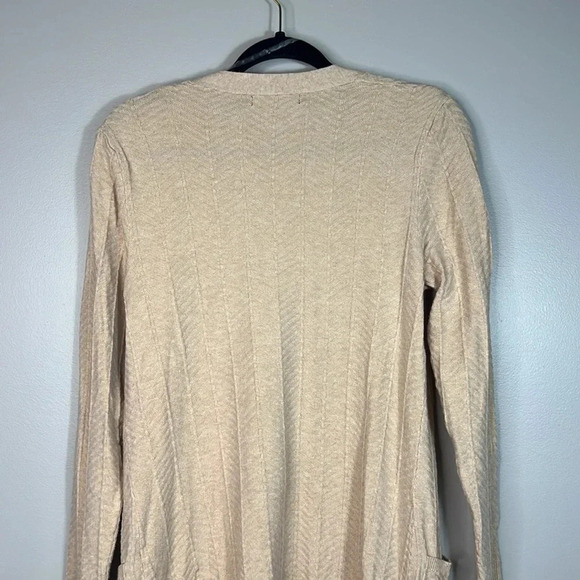 Love Ellie Cream Oversized Knit Soft Cardigan with Pockets - Small - EUC - Picture 7 of 8